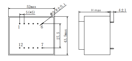 EI48 dimension